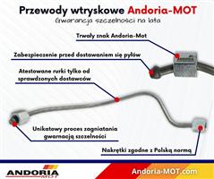 Przewód wtrysku I cylindra C-330 ANDORIA - MOT