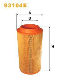 Filtr Powietrza 93104E Wix-20899