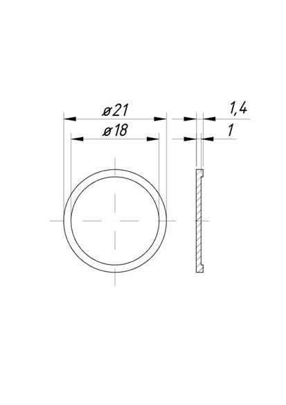 Membrana zaworu 0-104/07 fi 22mm Opryskiwacz ( sprzedawane po 100 )