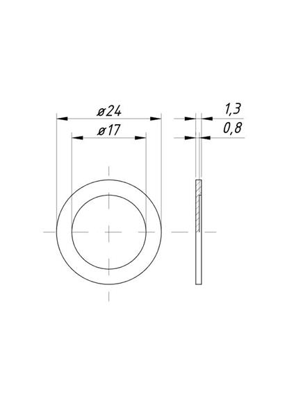 Membrana zaworu 0-104/08 do głowicy AP 0-100/09/G/3 fi 24mm Opryskiwacz ( sprzedawane po 100 )