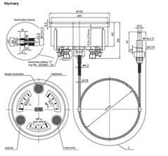 Wskaźnik potrójny WP 96 12206059 1451MM