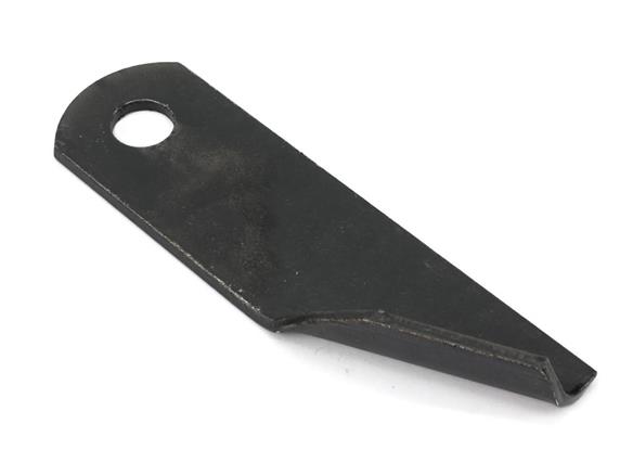 Nóż obrotowy rozdrabniacz słomy sieczkarnia podgięty 173x50x4.5mm otwór 18 zastosowanie 87031976 New Holland WARYŃSKI ( sprzedaw