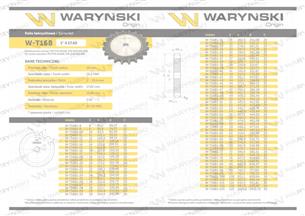 Koło zębate hartowane tarcza 16B-1 (R1 1) Z-27 Waryński