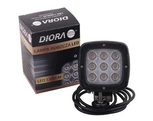 Lampa robocza 9-diodowa 1300Lm mocowanie śruba DIO009 LED DIORA