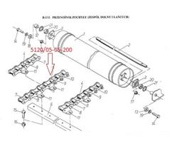 Łańcuch środkowy BS-Z110 Dolzamet 