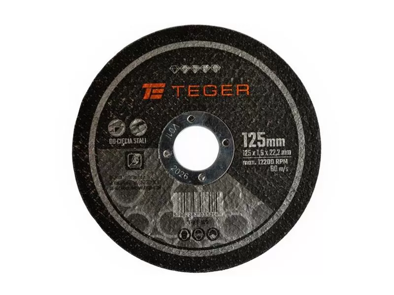 Tarcza korundowa do cięcia 230x 1.9 mm sprzedawane po 5 szt. TEGER