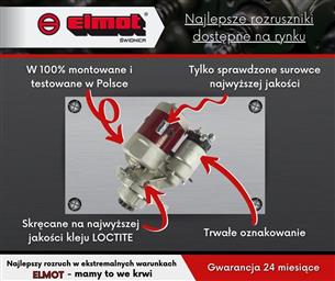Rozrusznik z reduktorem typu Magneton T25 MTZ ELMOT 9142780EL