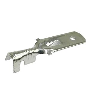 Nasadka wsuwka długa cynowana 6,3x0,8 1,0-2,5 GB0,38 L28 ELMOT ( sprzedawana po 300 szt ) widoczna cena za 1 sztukę E-2.5DSN