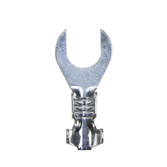Końcówka widełkowa cynowana 5,2x8,6       1,0-2,5 0,45 L18,0 ( sprzedawana po 50 szt ) ELMOT                                    