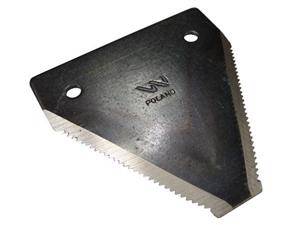 Nóż, nożyk dolno nacinany gruby zastosowanie 522187.0 Claas WARYŃSKI ( sprzedawane po 25 )
