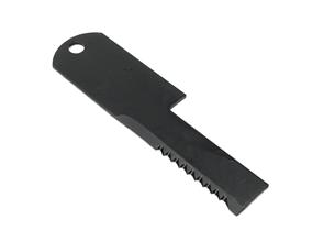 Nóż stały rozdrabniacz słomy sieczkarnia uzębiony 190x50x3mm otwór 12 zastosowanie Z55611 WARYŃSKI ( sprzedawane po 25 )-188385