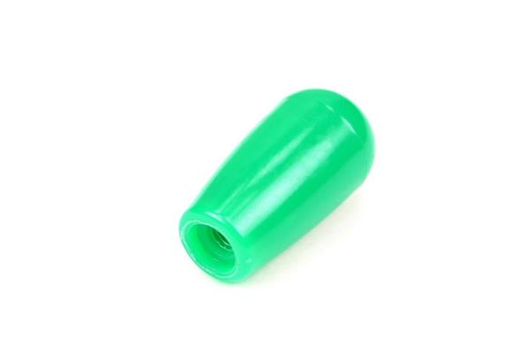 Gałka z gwintem zielona M10 dł52mm -47367