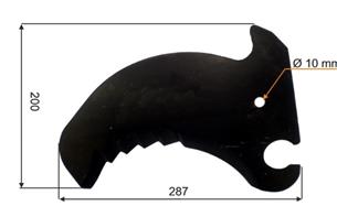 NÓŻ PRASY KRONE 279.349.0 2777610 2793490-185832