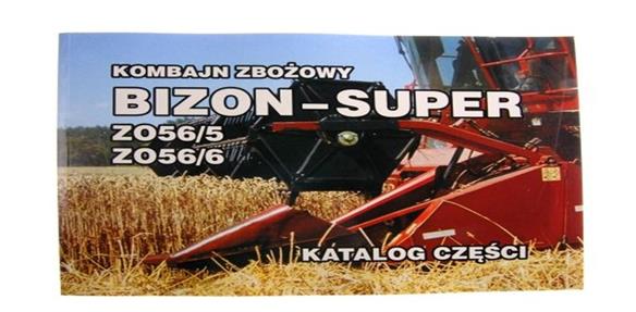 Katalog kombajn zbożowy Bizon- Super Z 56 (ZO56/5 . ZO56/6)-37773