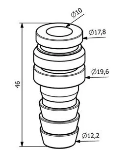 Wtyczka prosta opryskiwacz AP24WP 221537