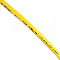 Wąż do środków ochrony roślin             (opryskiwacz) zbrojony PVC 12.5X3 20bar żółty PZL - HYDRAL (sprzedawane na metry)     