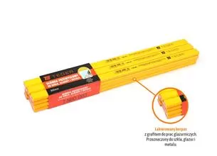 Ołówek przemysłowy - do szkła glazury i metalu / 300mm / TEGER (sprzedawane po 12 szt)