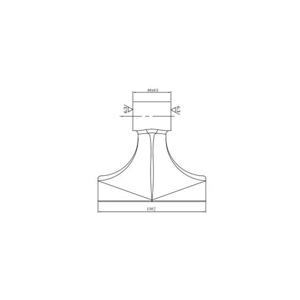 Bijak młotkowy RM-87, 130x40x16, R110, Maschio T24004025 zamiennik