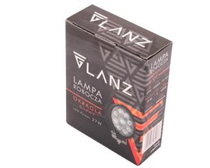 Lampa robocza okrągła 27W 9 LED GLANZ-35942