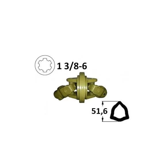 Kompletny przegub homokinetyczny na rurę 51,6mm