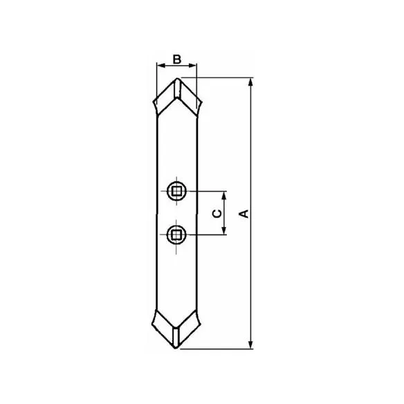 Redlica zęba sprężystego 40x16x275mm