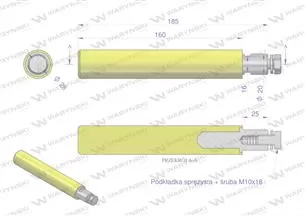 Palec poliuretanowy zastosowanie 07601623 Grimme WARYŃSKI