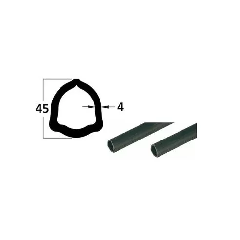 Rura 3m, profil trójkątny 45x4, P7