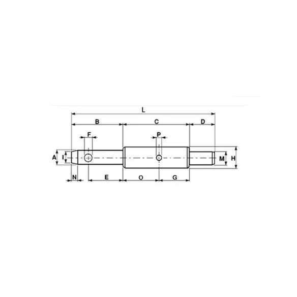 Sworzeń dwustopniowy FIAT 22 x 200mm (oryg. 4954459)