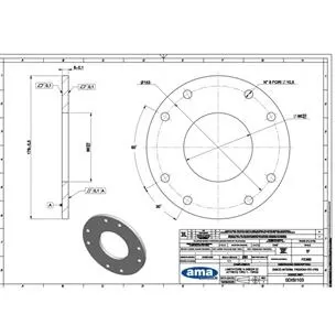 Tarcza zewnętrzna sprzęgła ciernego 179,5x86x8, pasuje na średnice sprzęgła 180 mm