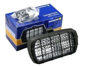 Lampa robocza prostokątna halogenowa 195x96 LPR1.06123 Wesem-17376