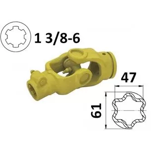 kompletny przegub Cardana na rurę 61x47, G8-230756