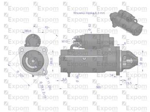 Rozrusznik AZF4122, IS0999 Nowy Typ EXPOM KWIDZYN eu MS138EX