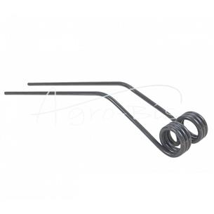 Palec zgrabiarki pokosowej Krone lewy, zewnętrzny 265012.0 malowane proszkowo MORGA 2650120M