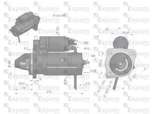 Rozrusznik AZE4173 Nowy Typ EXPOM KWIDZYN eu MS399EX