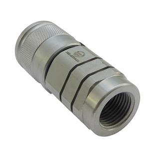 Szybkozłącze hydrauliczne sucho odcinające gniazdo G1/2"BSP gwint wewnętrzny ISO16028 HYDRAL B300-FH121IGF08H