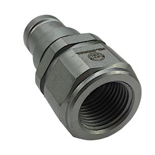 Szybkozłącze hydrauliczne sucho odcinające wtyczka G1/2"BSP gwint wewnętrzny ISO16028 HYDRAL B300-FH122IGF08H