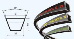 Pasek HC-3020  638648/671013/1720488M1    Z34405-83325