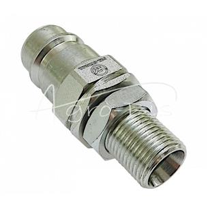 Szybkozłącze hydrauliczne wtyczka long M18x1.5 gwint zewnętrzny EURO (9100818W) (ISO 7241-A) HYDRAL HP102L1218LH