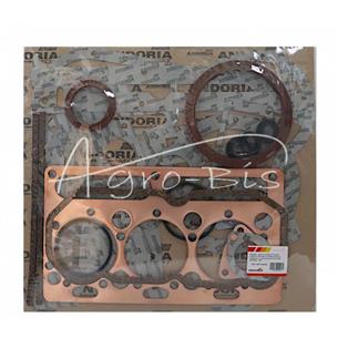 Komplet - zestaw uszczelek silnikowy 3134019K, 2016560U uszczelka głowicy miedziana z uszczelniaczami Ursus MF3 ANDORIA KPL.MF3M