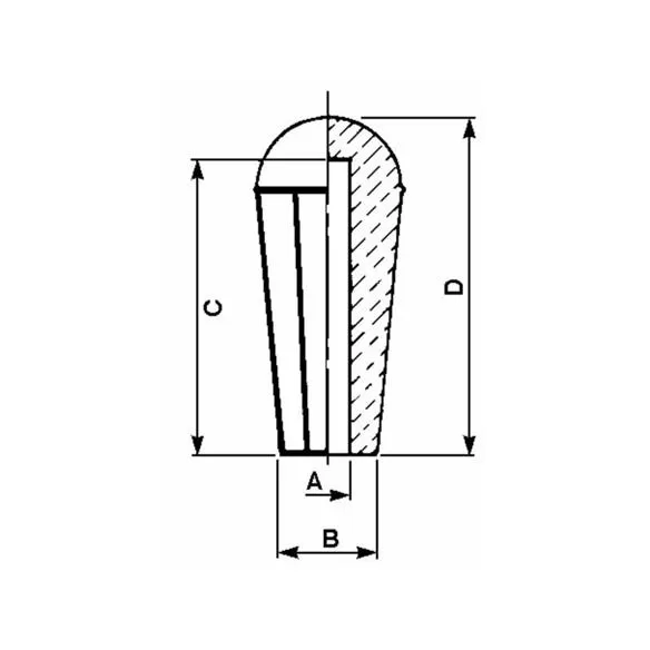 Uchwyt z gwintem 12mm