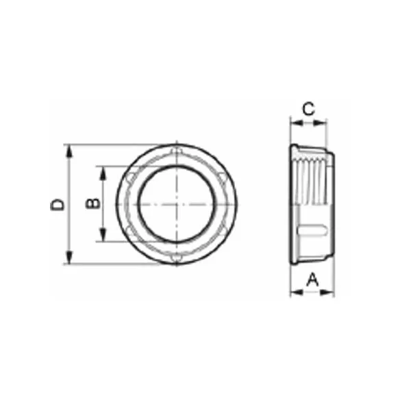 Nakrętka nasadkowa 1 1/2''