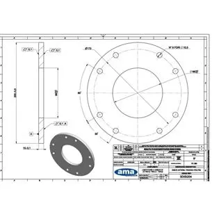 Docisk zewnętrzny sprzęgła ciernego 200 mm