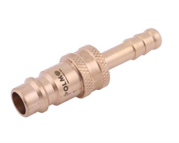 Szybkozłącze pneumatyczne P26 NW7.2 wtyczka pod wąż DN06mm POLMO ( sprzedawane po 5 )-28687
