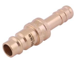 Szybkozłącze pneumatyczne P26 NW7.2 wtyczka pod wąż DN08mm POLMO ( sprzedawane po 5 )-28690