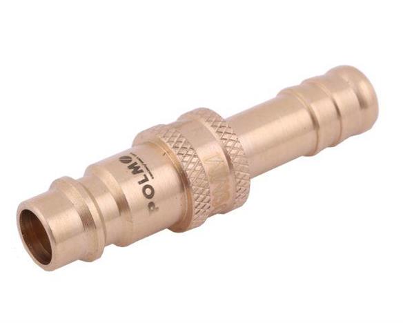 Szybkozłącze pneumatyczne P26 NW7.2 wtyczka pod wąż DN09mm POLMO ( sprzedawane po 5 )-28693
