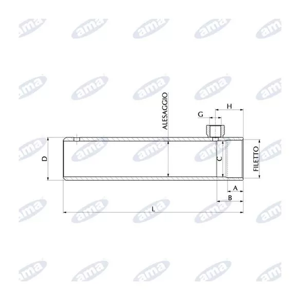 Cylinder gwintowany