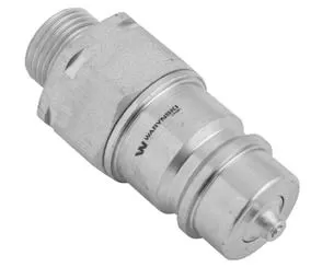 Szybkozłącze hydrauliczne wtyczka M18x1.5 gwint zewnętrzny EURO (9100818W) (ISO 7241-A) Waryński (opakowanie 10szt) - WIAM18SZ-