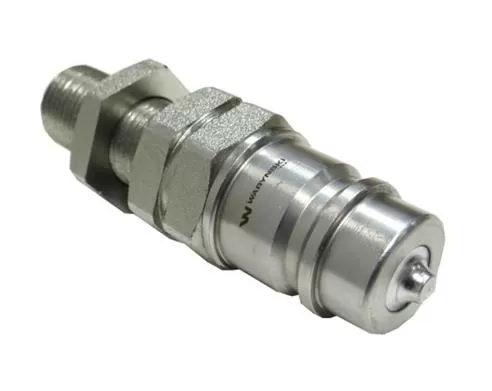 Szybkozłącze hydrauliczne wtyczka long M18x1.5 gwint zewnętrzny EURO (9100818W) (ISO 7241-A) Waryński (opakowanie 10szt)
