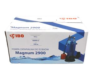 Pompa zatapialna do ścieków MAGNUM 2900 z pływakiem