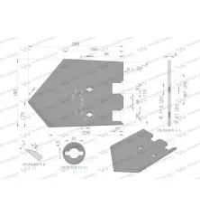 Lemiesz, listwowy prawy szerokość wyorywania 620mm, zastosowanie Grimme, Waryński W-089003540